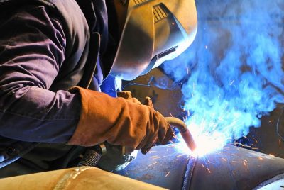 არგონის სავრკა, შედუღება ალუმინის